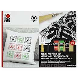 Marabu Block Printing Kit (Front of package)