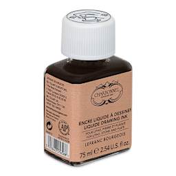 Charbonnel Lithographic Autographic Ink, side of bottle