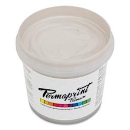 Permaprint Premium Screen Ink - Pearl White, 1 L