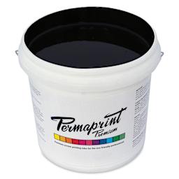 Permaprint Premium Screen Ink - Aquatone Black, 4 L