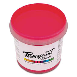 Permaprint Premium Screen Ink - Glow Pink, 1 L