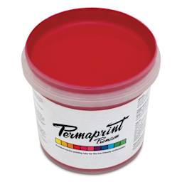 Permaprint Premium Screen Ink - Aquatone Red B/S Carmine, 1 L