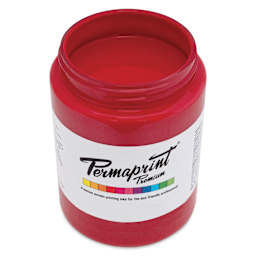 Permaprint Premium Screen Ink - Aquatone Red B/S Carmine, 300 ml
