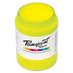 Permaprint Premium Screen Ink - Glow Yellow, 300 ml