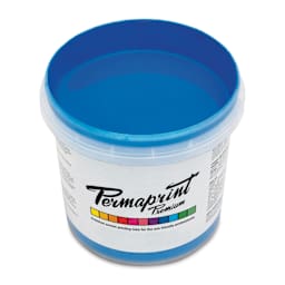 Permaprint Premium Screen Ink - Glow Blue, 1 L