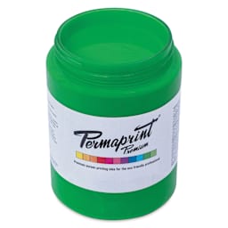 Permaprint Premium Screen Ink - Glow Green, 300 ml