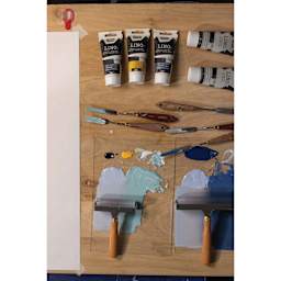 Pebeo Lightening Binder Medium - 80 ml Tube with printmaking tools and inks (sold separately)