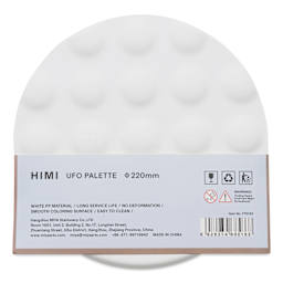 Back of the Himi UFO Palette - Large in its packaging