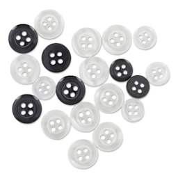 Dritz Shirt Buttons - Pkg of 20