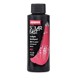 Jacquard SolarFast Dye - Red, 4 oz