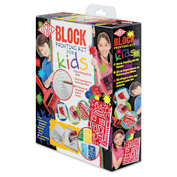 Essdee Block Printing Kit For Kids (Front of package)