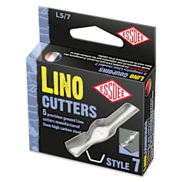 Essdee Lino Cutter Blades - #7, Pkg of 5