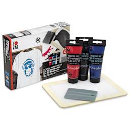 Marabu Screen Printing Kit (Package with kit contents)