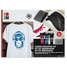 Marabu Screen Printing Kit (Front of package)