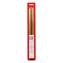 K&S Telescopic Tubing - Brass, Large Telescoping Tubing Assortment, Pkg of 3, 12" (In package)