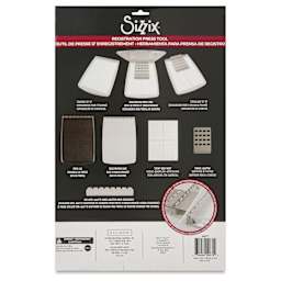 Sizzix Studio Press - Registration Press Kit, back of packaging