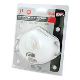 SAS Safety N95 Valved Particulate Respirator, Pkg of 1