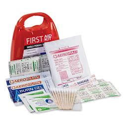 SAS Safety First Aid Kit - Components of Single Person Kit with package