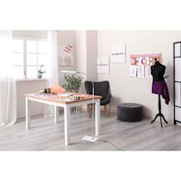 Daylight UnoPro Floor Lamp - next to crafting table