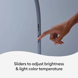 Cricut Bright 360 Ultimate LED Lamp (Person adjusting color temperature)