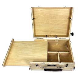 Guerrilla Painter Guerrilla Box Travel Kit, opened showing storage compartments