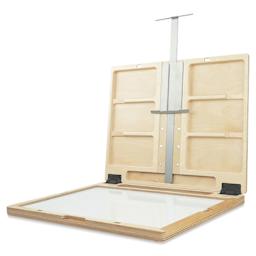 New Wave u.go Plein Air Panel Large Extender Bar shown on a large u.go Plein Air Anywhere Pochade Box, sold separately.