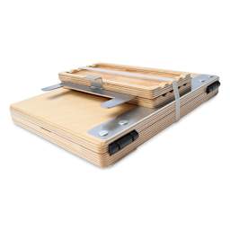 New Wave u.go Plein Air Anywhere Pochade - Side Tray with Cinches Wrap