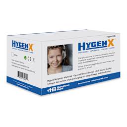 Hamilton Buhl Sanitary Headphone Covers-front of package of large size covers