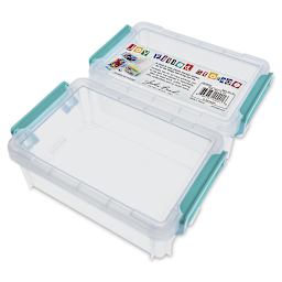 John Bead Stack and Snap Craft Storage Containers - 2 Layers, 2"H x 4"W x 5-1/2"L (Not stacked)