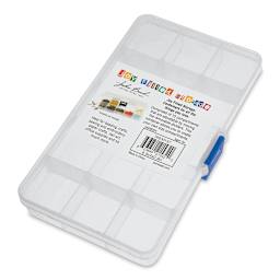 John Bead Adjustable Compartment Craft Storage Box - 0.9"H x 4"W x 6.9"L