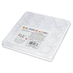 John Bead Craft Containers and Storage Box - 0.8"H x 5.3"W x 5.3"L