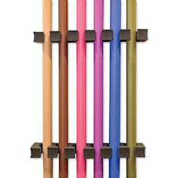 Savage Seamless Paper Storage Clip - Package of 2, 3"H x 33"W x 6"D (Storage clips holding backdrop rolls over 53"H, Backdrops not included)