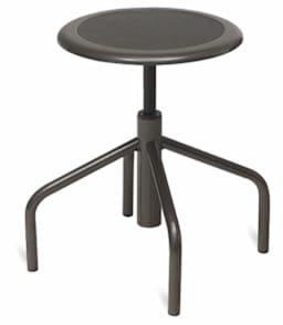 Safco Workspace Diesel Industrial Stools - Front view of Low Base Stool
