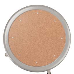 National Public Seating Corp. Adjustable Stool - 25" to 33", Gray, Without Backrest, top