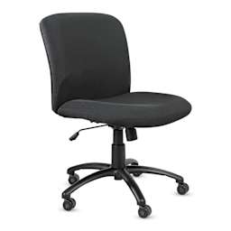 Safco Uber Chair - Black, Mid-Back