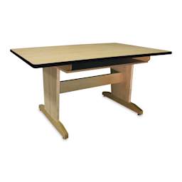 Art Table, Laminate Top with Shelf