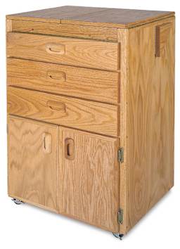 Best Sitha's Taboret and Easel - In Closed position