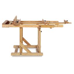 Best European Easel - Side view with Mast shown horizontally