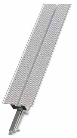 Testrite #500 Aluminum Easel - Closeup of 12" optional extension for easel