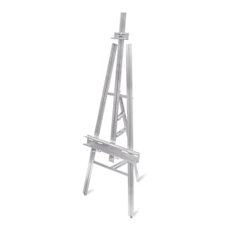 Testrite "Superior" Studio Easel - Aluminum, 30" - angled