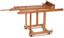 Mabef Convertible Easel - Easel shown in Horizontal position