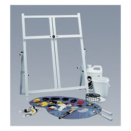 Bob Ross 2-in-1 Easel - White (art supplies and accessories not included)