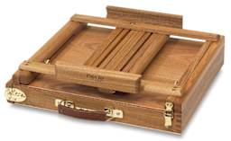 Jullian Plein Air Travel Box Table Easel folded