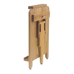 Tabletop Easel - Back view of easel folded flat for storage