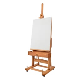 Mabef Master Studio Plus Easel, with canvas (not included)