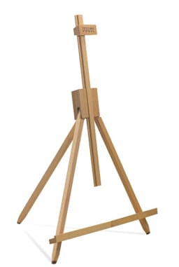 Jullian Table Easel - Angled view of Tripod Table Easel