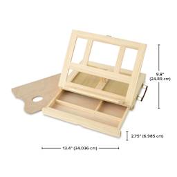 Blick Studio Desk Easel, dimensions