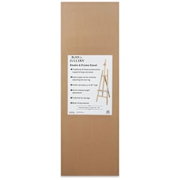 Blick by Jullian A-Frame Studio Easel, front of the box