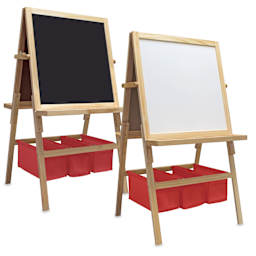 Blick Studio Adjustable Activity Easel, front and back