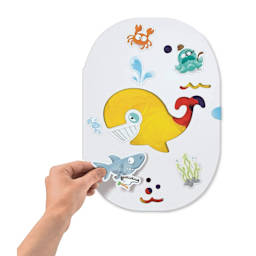 Maped Creativ My First Fingerpaint Kit (finished example)